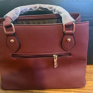 Classic Structured Women’s Purse in Brown